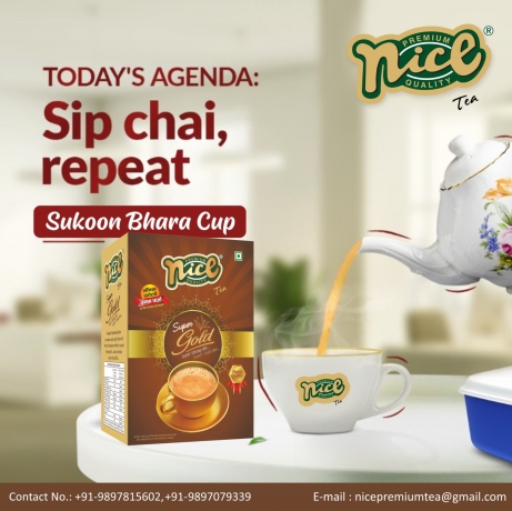 Nice Super Gold Tea - Super Strong with Super Taste