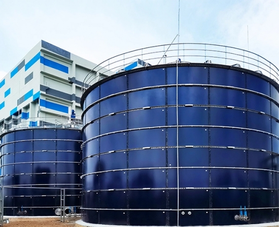 Glass Fused To Steel Bolted Water Storage Tanks