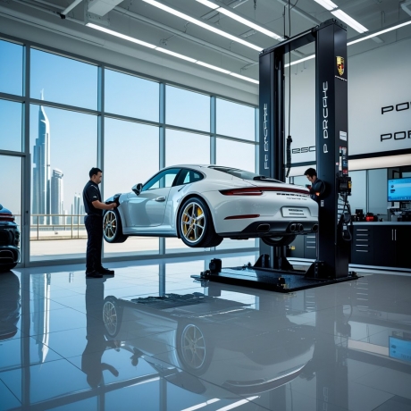 Common Porsche Maintenance Services Offered at Dubai's Leading Garages