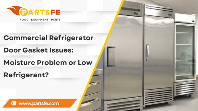 Commercial Refrigerator Door Gasket Issues: Moisture Problem or Low Refrigerant?
