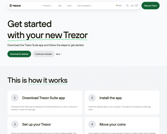 Trezor.io/start® - The #1 Most Hardware Crypto Wallet