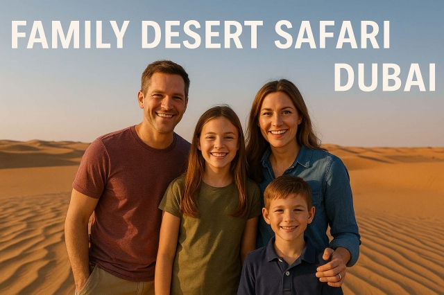 Family Desert Safari Dubai: A Thrilling Adventure for All Ages