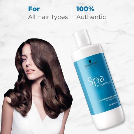 Get Gorgeous, Stress-Free Hair with Schwarzkopf Professional Spa Essence Nourishing Shampoo