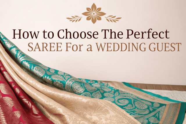 How to Choose the Perfect Saree for a Wedding Guest
