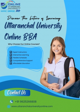 Best online bba degree from uttaranchal university