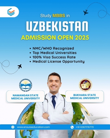 MBBS in Uzbekistan 2025—Top Universities, Fees, Admission Process, and Benefits