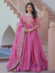 Elegant Long Gown and Engagement Lehenga for Every Occasion