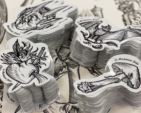 Where Music Sticks: The Story of Band Stickers