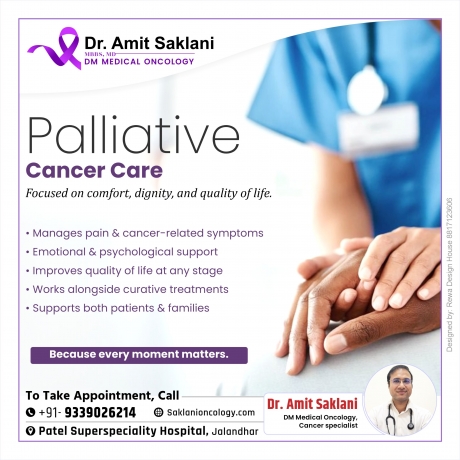 Palliative Cancer Care: Bringing Comfort, Dignity & Compassion to Every Stage ofCancer