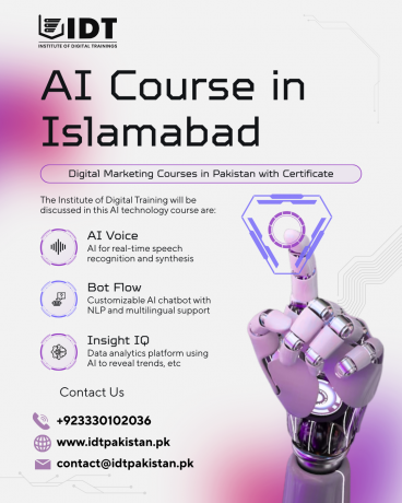 Future-Proof Your Career with Islamabad’s Most In-Demand AI Course: Your Path to Success