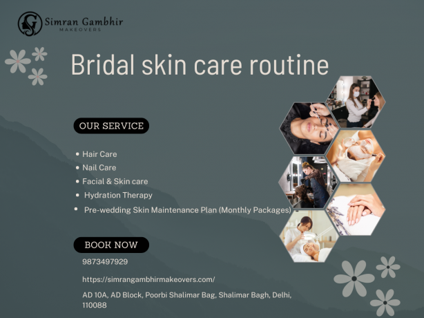 Bridal skin care routine | How to get glowing skin for wedding