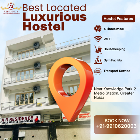 Best Girls Hostel Near Galgotias University – Comfort, Security & Convenience in One Place