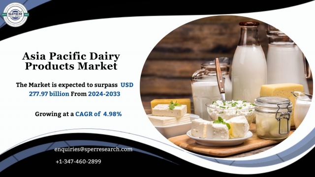 Asia Pacific Dairy Products Market Overview, Emerging Trends and Regional Outlook 2033