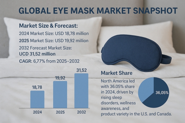 Eye Mask Market Consumer Trends and Forecast Analysis 2025–2032