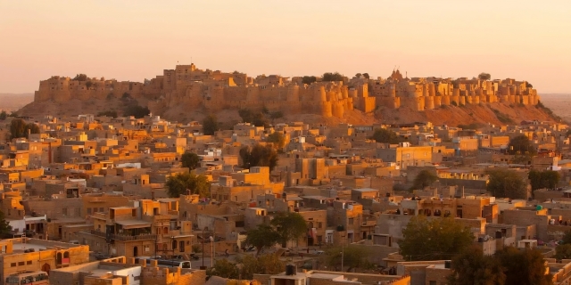 Gliding Over Golden Sands: Camel Rides in Jaisalmer