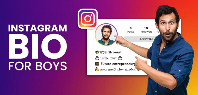 Cool & Trendy Instagram Bio Ideas for Boys