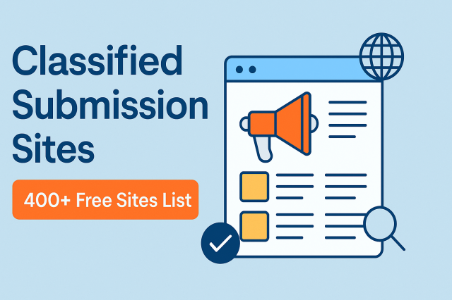 Classified Submission Sites 2025 – Instant Index
