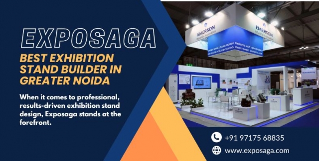 Elevate Your Brand with the Best Exhibition Stand Builder in Greater Noida – Exposaga