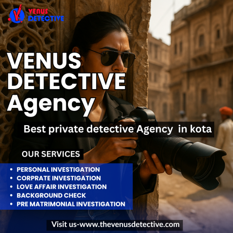 Top Detective Agency in Kota – Trusted for Private and Corporate Cases