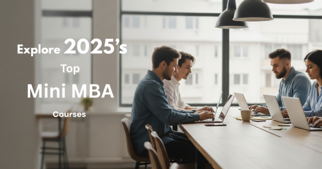 Explore 2025’s Top 5 Mini MBA Courses with Free Diplomas Online