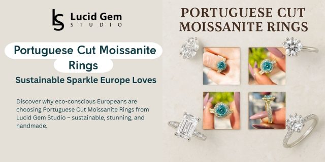 The Sparkle of Sustainability: Why Eco-Conscious Europeans Are Falling in Love With Portuguese Cut Moissanite Rings