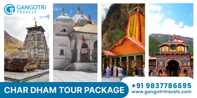 4 Dham Yatra Package by Gangotri Travels : A Sacred Journey Through the Himalayas