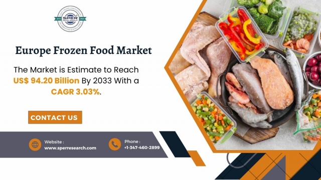 Europe Frozen Food Market Demand, Trends and Forecast Analysis 2033