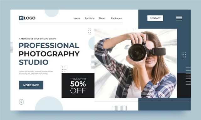 Portfolio Website for a Photographer