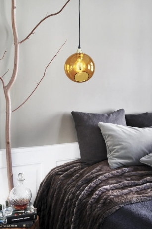 Brighten Your Home with Stylish Amber Light Fixtures and Blue Ceiling Lamps
