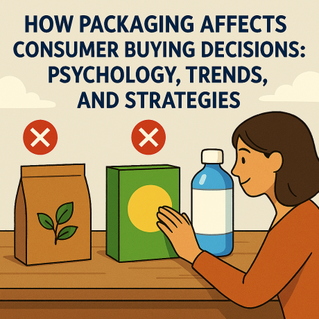 How Packaging Affects Consumer Buying Decisions: Psychology, Trends, and Strategies