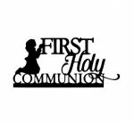 Personalised Communion Cake Toppers and Stickers for Your Special Day