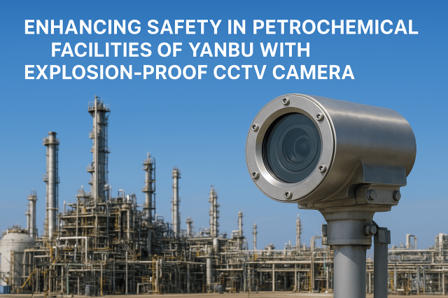 Enhancing Safety in Petrochemical Facilities of Yanbu with Explosion-Proof CCTV Cameras
