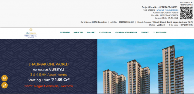 Buy Luxury Flats at Shalimar One World Lucknow