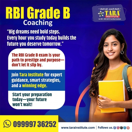Top Benefits of Joining RBI Grade B Coaching in Delhi