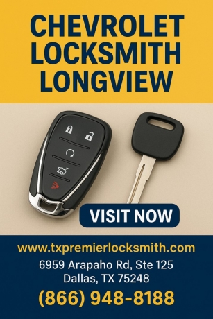 Choose the Right Chevrolet locksmith Longview Service