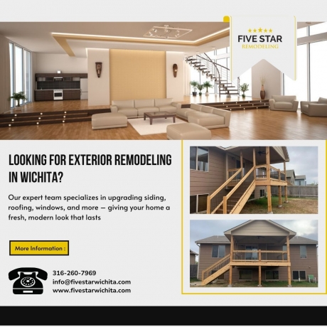 Exterior Home Renovation in Wichita: Transforming Your Home’s Curb Appeal