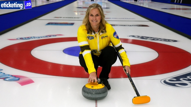 Winter Olympic 2026: Winnipeg Olympic Curling illustration Jennifer Jones traditional close query antiquity