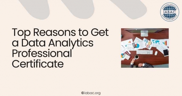 Top Reasons to Get a Data Analytics Professional Certificate | IABAC