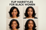 Flip Hairstyles for Black Women: Explore the Best Layered Cut Wigs & Classic Styles in 2025