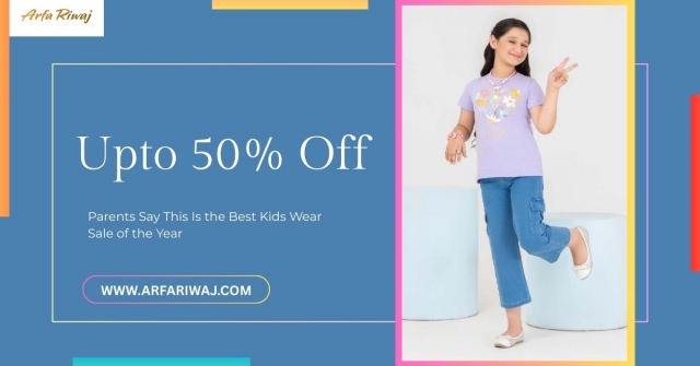 Parents Say This Is the Best Kids Wear Sale of the Year - Upto 50% Off