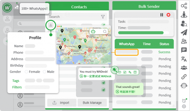 WADesk full features