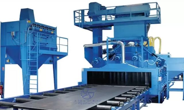 Shot Blasting Machines with Hardened Blade Design