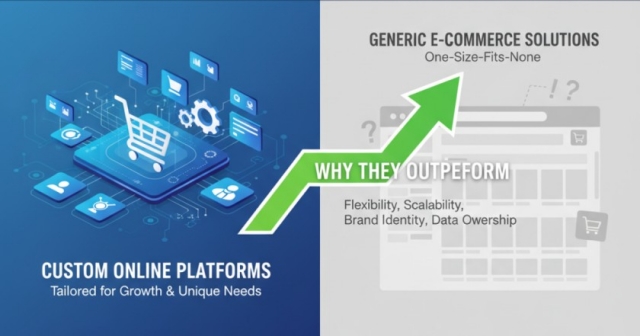 Why Custom Online Platforms Outperform Generic E-Commerce Solutions