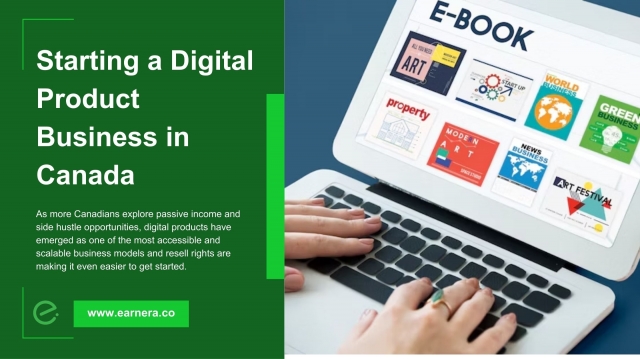 Starting a Digital Product Business in Canada: A Beginner’s Guide to PLR & MRR