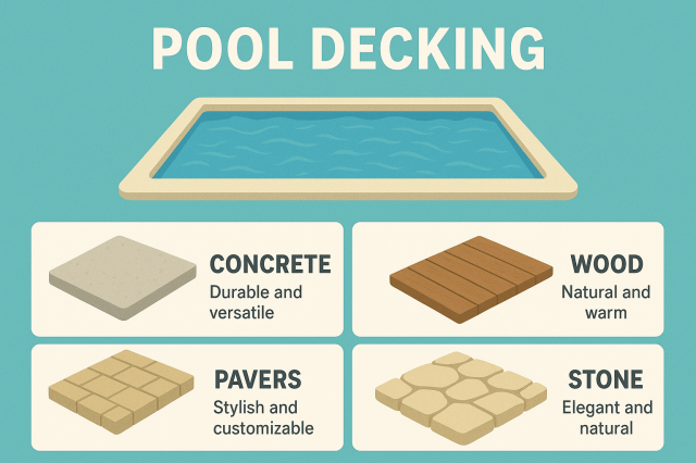 Top Pool Decking Materials to Upgrade Your Backyard This Winter
