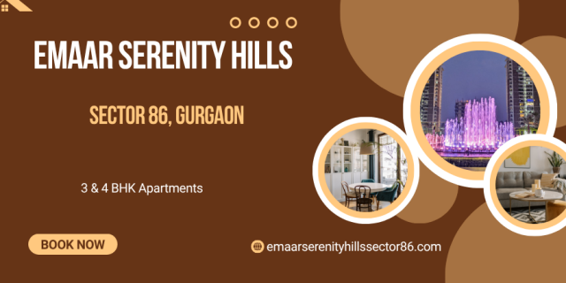 Serenity Hills Sector 86 Gurgaon  - Luxury Apartments By Emaar