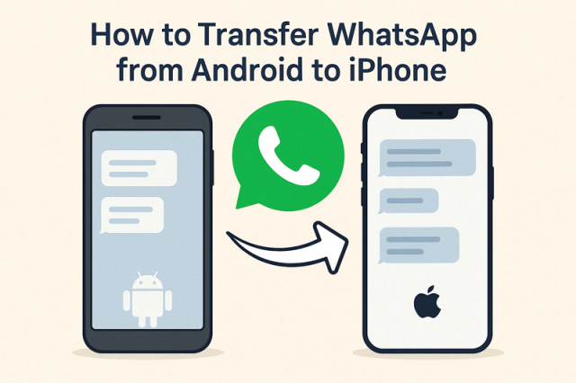 How to Transfer WhatsApp from Android to iPhone with MobileTrans [All Ways]