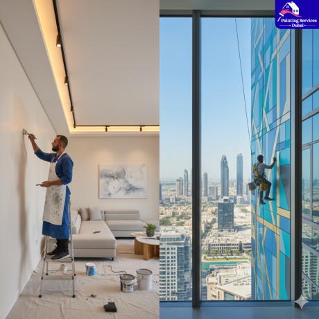 Luxury Studio and Exterior Designs with Painting Services In Dubai