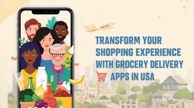 Transform Your Shopping Experience with Grocery Delivery  Apps in USA