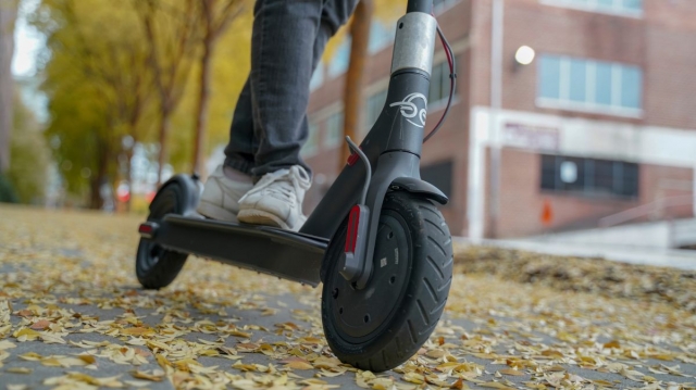 First Time Riding an Electric Kick Scooter